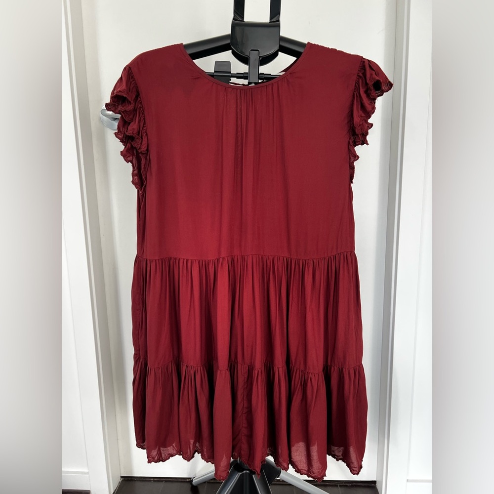 Wilfred La Boheme Burgundy Summer Dress